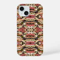Southwestern Squiggly Wiggly Earth Tone Abstract