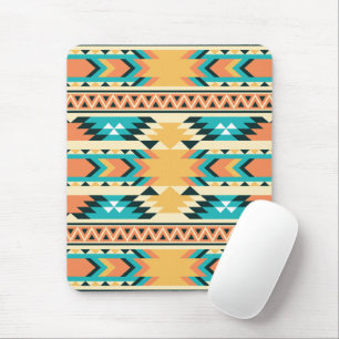 Southwestern Style Boho Pattern Mouse Mat