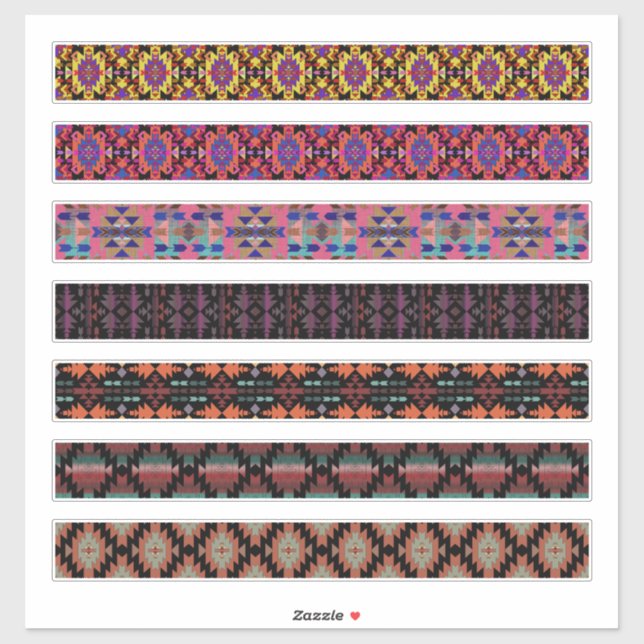 Southwestern Style Borders Craft Decor (Sheet)