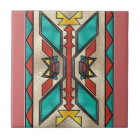 Southwestern style ceramic tile