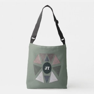 Southwestern Style Monogrammed Tote Bag