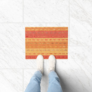 Southwestern style pattern door mat