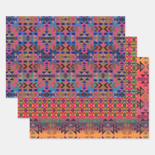 Southwestern Style   Sunset Skies Wrapping Paper Sheet