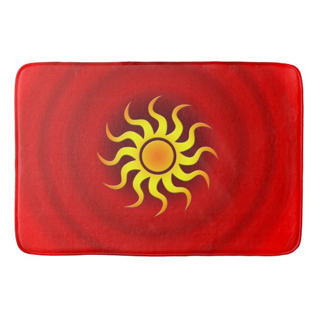 SOUTHWESTERN SUN BATH MAT (Front)