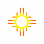 Southwestern Sun Standing Photo Sculpture<br><div class="desc">Southwestern Sun</div>