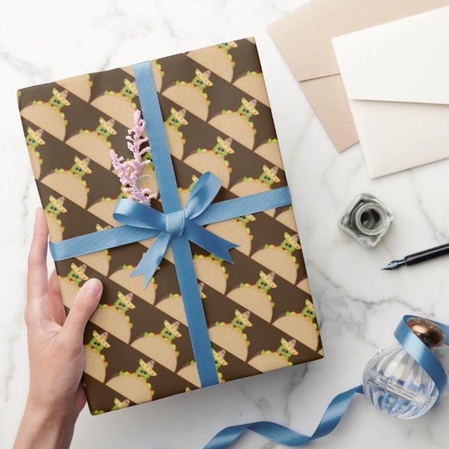 Southwestern Taco Turtle wrapping paper (Gifting)