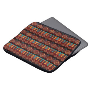 Southwestern tribal pattern laptop sleeve