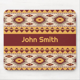 Southwestern tribal pattern mouse mat