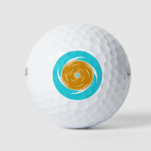 Southwestern Twirl Pattern Golf Balls