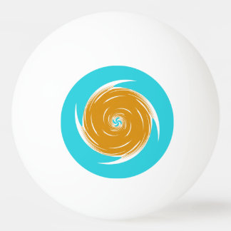 Southwestern Twirl Pattern Ping Pong Ball