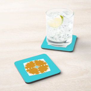 Southwestern Vibes Multi-Colour Pattern Coaster
