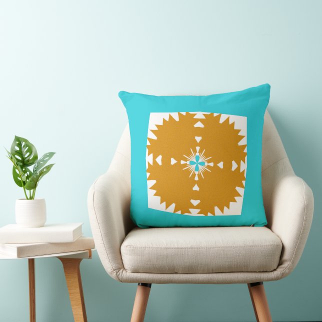 Southwestern Vibes Multi-Colour Pattern Cushion (Chair)