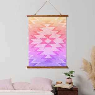 Southwestern Wall Art, Vibrant Summer Tones, Hanging Tapestry