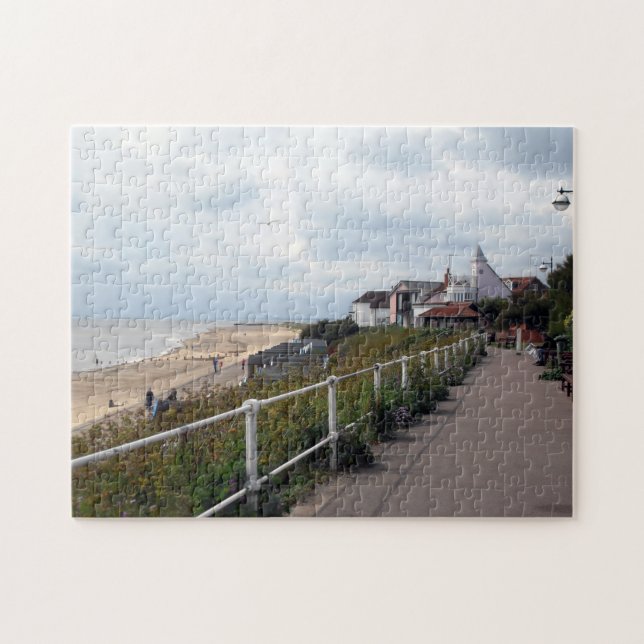 Southwold Beach and Promenade Jigsaw Puzzle (Horizontal)