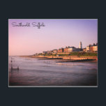 Southwold beach and seafront postcard<br><div class="desc">Views of the scenic and idylic seaside town of Southwold, Suffolk, UK.</div>