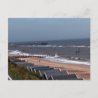 Southwold Beach in Suffolk Postcard