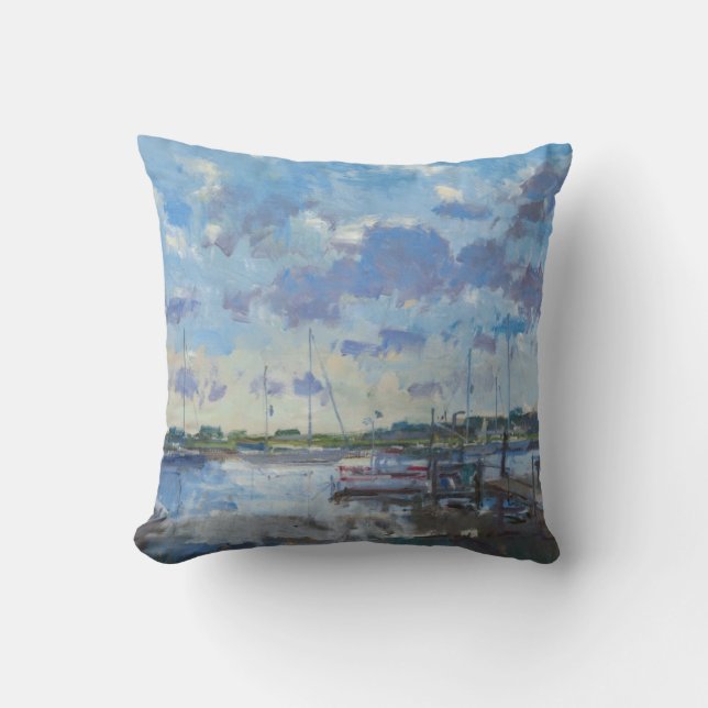 Southwold Evening 2012 Cushion (Front)