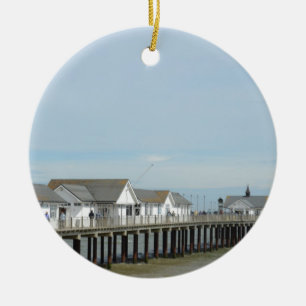 Southwold Pier Suffolk Ceramic Tree Decoration