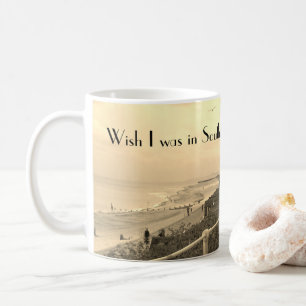 Southwold Promenade Sepia View Coffee Mug