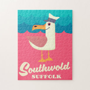 southwold suffolk travel poster jigsaw puzzle
