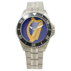 Souvenier of Ireland, Golden Irish Harp Watch