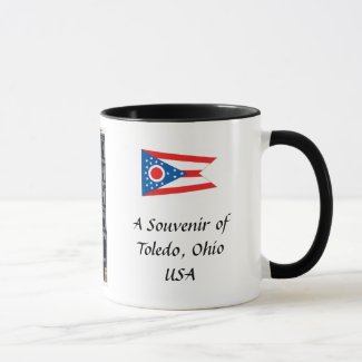 Souvenir Coffee Mug, Toledo, Ohio, USA