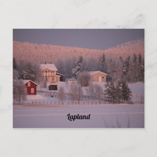 Souvenir de Laponie Postcard