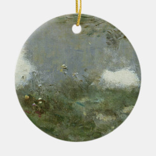 Souvenir de Mortefontaine, 1864 Ceramic Tree Decoration