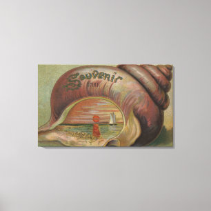Souvenir From #4 - Any City, State Canvas Print
