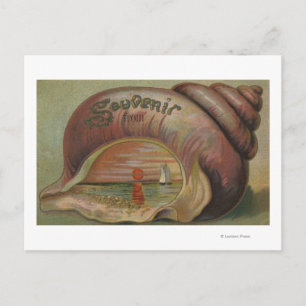 Souvenir From #4 - Any City, State Postcard