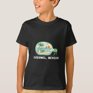 Souvenir From Cozumel Mexico Vacation Travel Men W T-Shirt