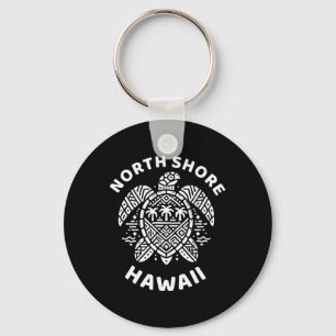 Souvenir From North Shore Oahu Hawaii Hawaiian Sur Key Ring