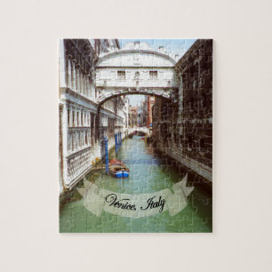 Souvenir from Venice Italy Bridge of Sighs Jigsaw Puzzle