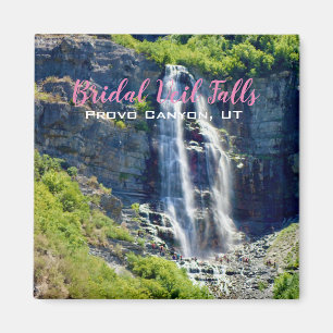 Souvenir Magnet—Bridal Veil Falls, UT Magnet