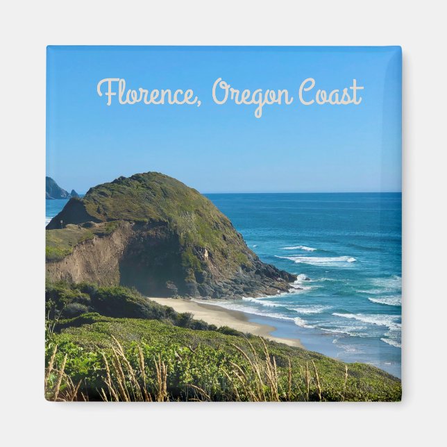 Souvenir Magnets: Florence, Oregon Coast Magnet (Front)