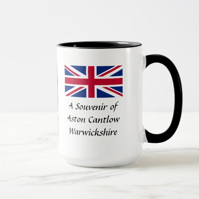 Souvenir Mug - Aston Cantlow, Warwickshire (Right)