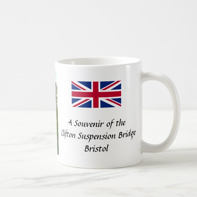 Souvenir Mug - Clifton Suspension Bridge, Bristol (Right)