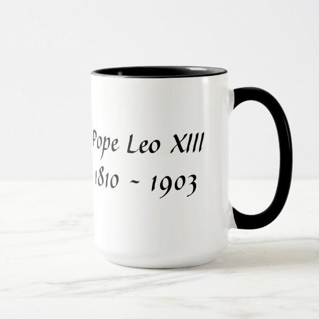 Souvenir Mug - Pope Leo XIII (Right)