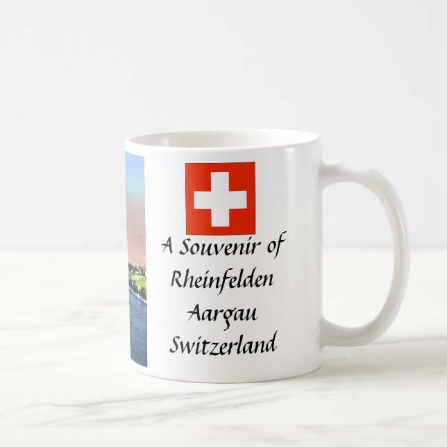 Souvenir Mug - Rheinfelden, Aargau, Switzerland (Right)