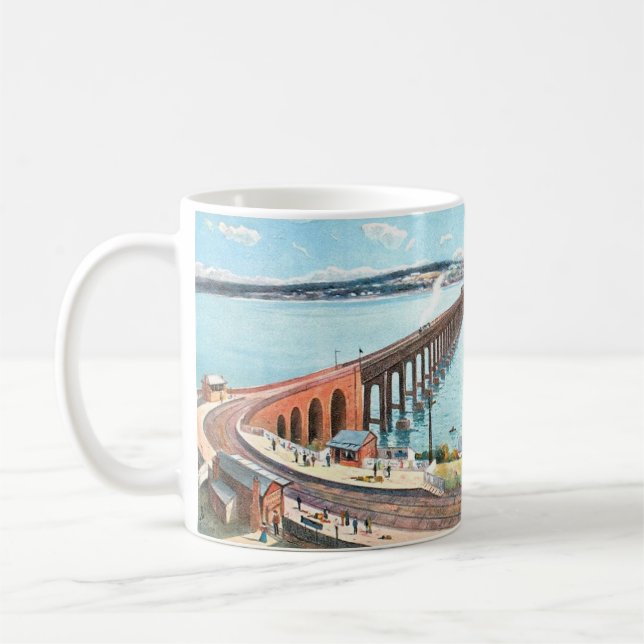 Souvenir Mug - Tay Bridge, Dundee (Left)