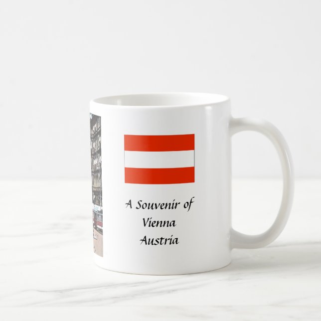 Souvenir Mug - Vienna, Austria (Right)