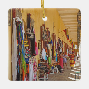 Souvenir Shops in Cartagena Colombia Ceramic Tree Decoration