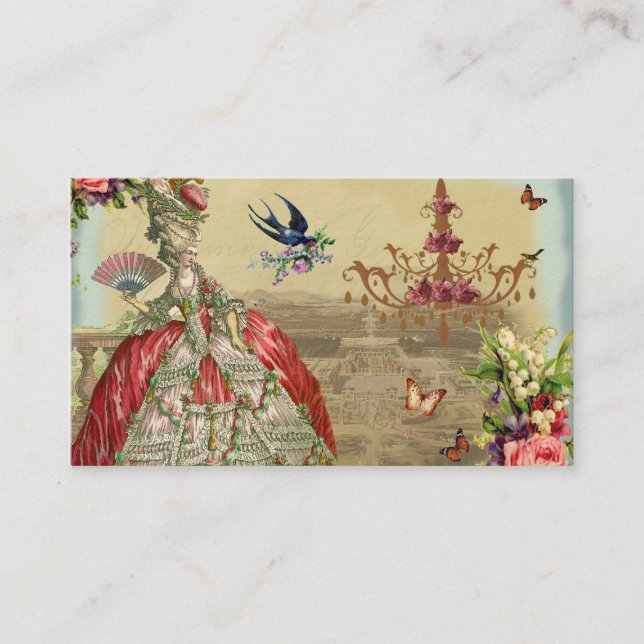 Souvenirs de Versailles Business Card (Front)