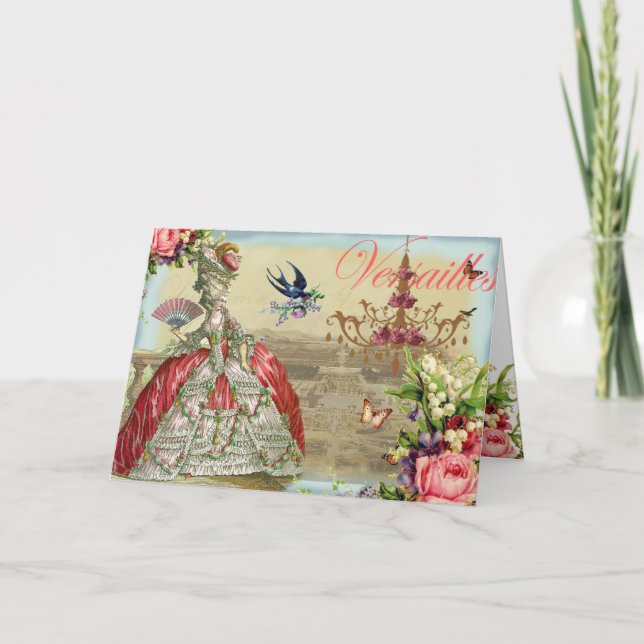 Souvenirs de Versailles Card (Front)
