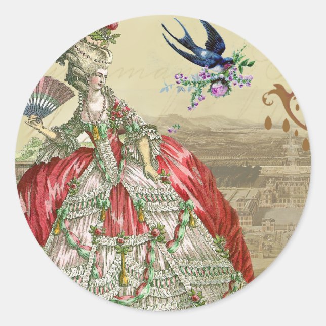 Souvenirs de Versailles Envelope Seal (Front)