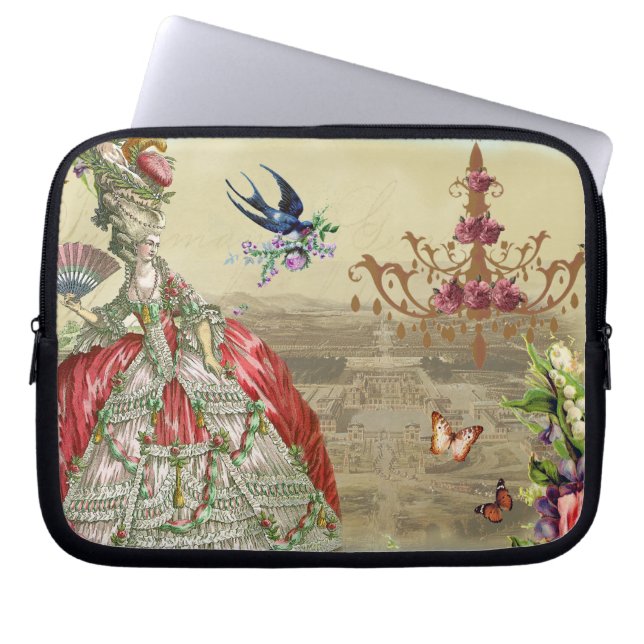 Souvenirs de Versailles Laptop Sleeve (Front)