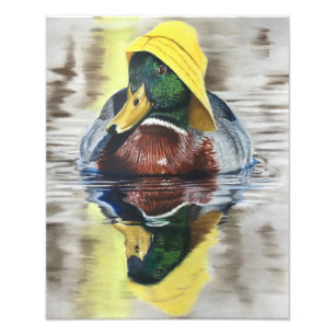 Souwester Ducky Photo Print