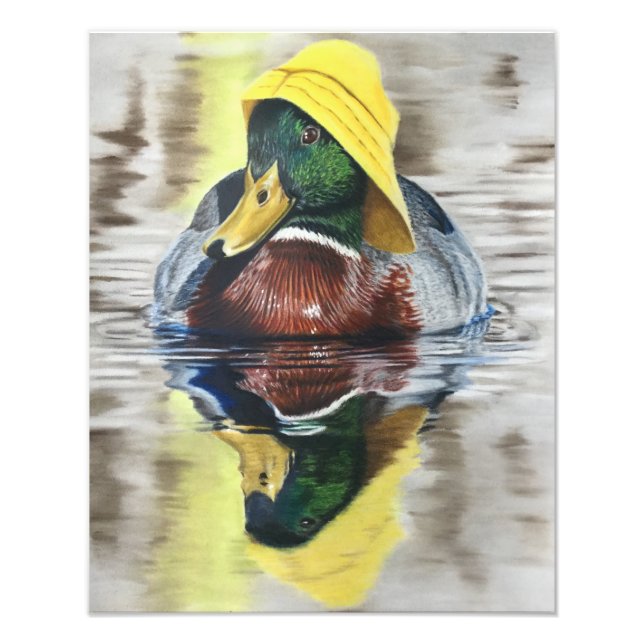 Souwester Ducky Photo Print (Front)