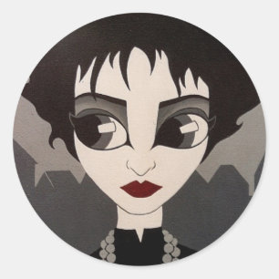 Souxie round sticker