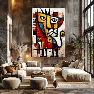 Sovereign Instinct — Contemporary Abstract Express Poster